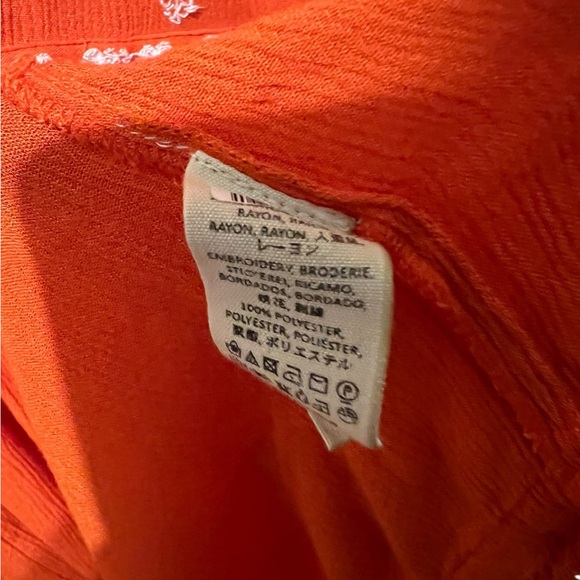 Free People Embroidered Babydoll Tank Top – Medium - Picture 5 of 5